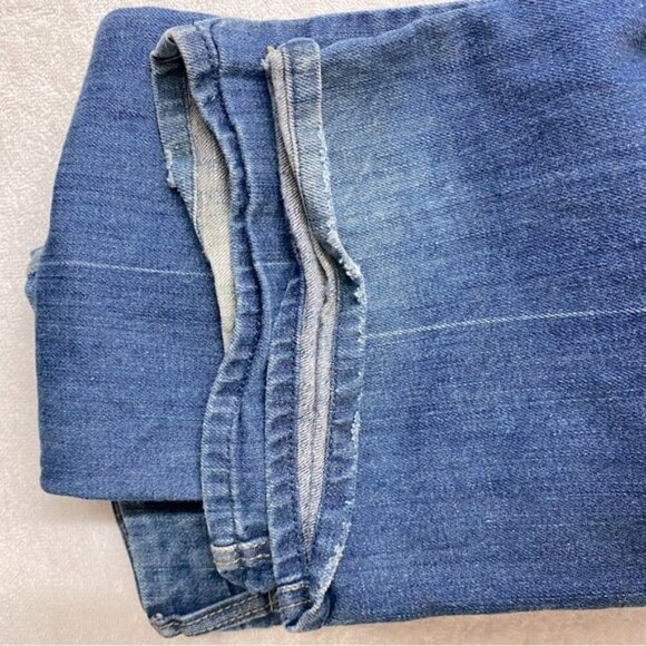 7 For All Mankind Med Wash Low Rise Straight Boot Cut Jeans 29 - Picture 8 of 15